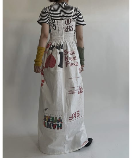 【RE;CIRCLE】RE Eco-Friendly Bag Camisole One-piece / 220512-024