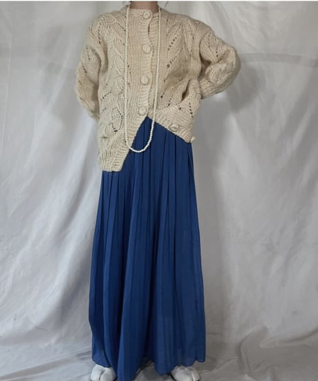 【USED】   Knit Cardigan/211216-030