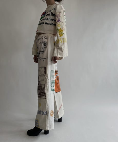 【RE;CIRCLE】 RE Eco-Friendly Bag Straight Pants / 220825-009