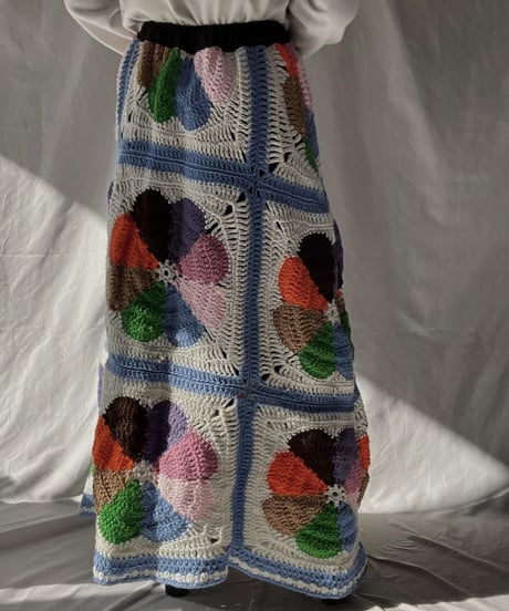 【RE;CIRCLE】 RE Granny Long Skirt⑧/211216-049