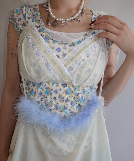 【RE;CIRCLE】CA MEETS UV  RE Camisole Bra Top + Camisole Top  / 250807-015