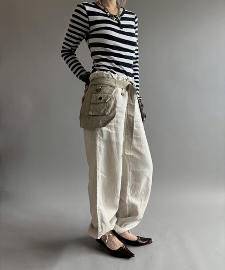 【RE;CIRCLE】  RE Fishing Vest Belt Bag / 260601-005