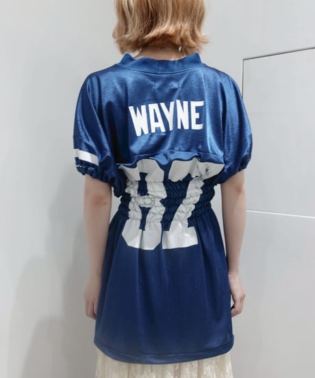 【RE;CIRCLE】 Shirring Football Shirt  /  250522-006