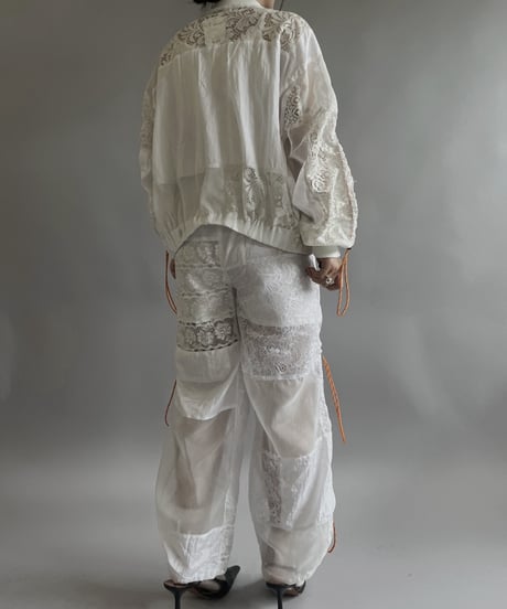 【RE;CIRCLE】 RE White Patch Blouson / 240509-009