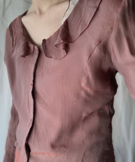 【USED】 See-through L/S Top/210714-024