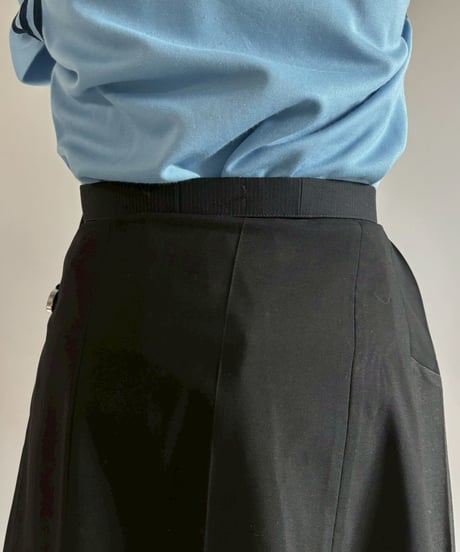【RE;CIRCLE】 RE Suit Pleats Wrap Skirt/ 260108-012