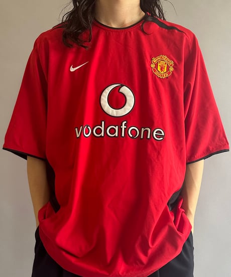 【USED 】Nike MANCHESTER UNITED Soccer Shirt /240603-030