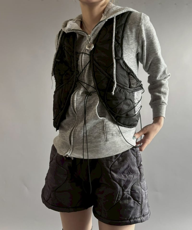 RE;CIRCLE】 RE Liner Code Vest Black / 251009-0