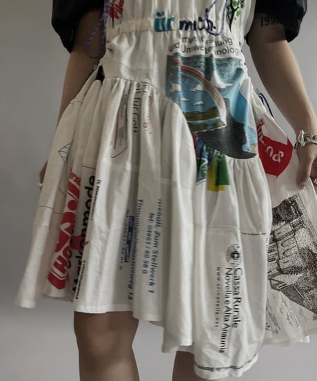 【RE;CIRCLE】RE Eco-Friendly Bag Code Camisole Middle One-piece / 240516-031