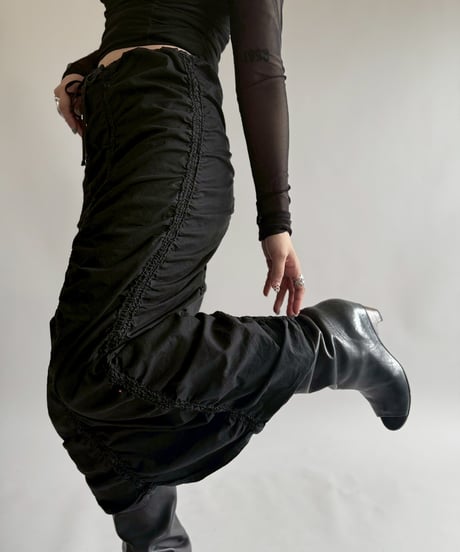 【USED】 Design Long Skirt  /250412-021