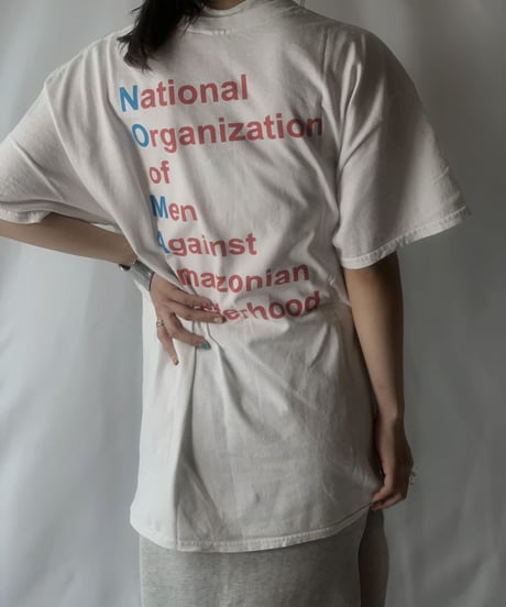 【USED】 S/S T-shirt "NO MA'AM"/210801-025
