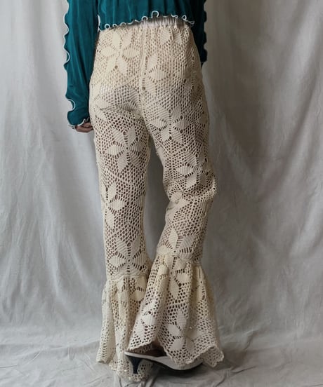 【RE;CIRCLE】 RE Crochet Pants②/210512-014
