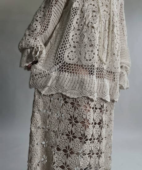 【RE;CIRCLE】 RE Crochet Lace One-piece / 220623-006