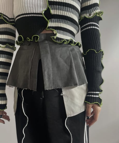 【RE;CIRCLE】 RE Suit Skirt / 240824-056