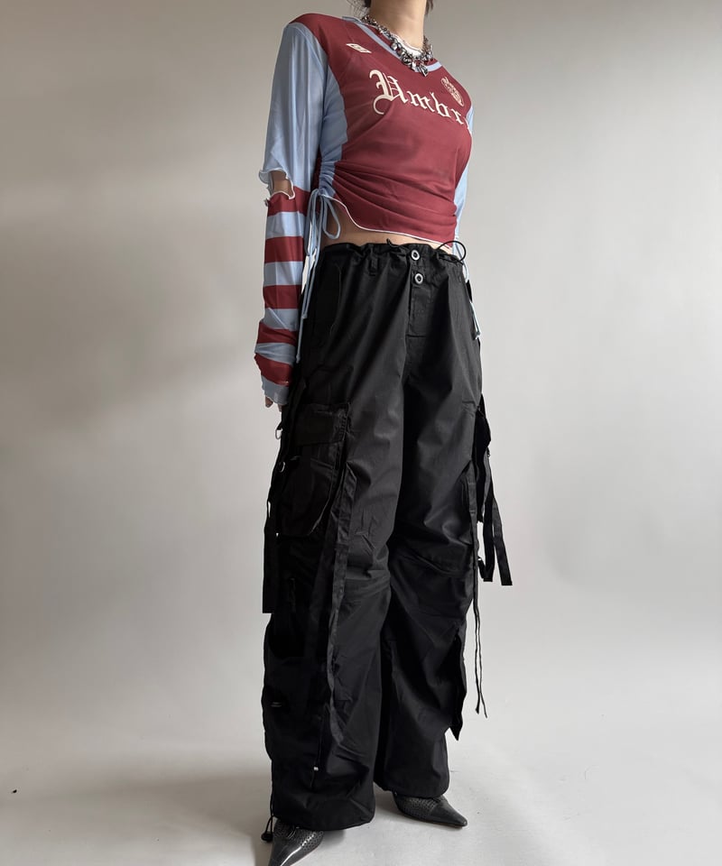 NEW】Chinatsu Aoyama × UMBRO Tule Tee Burgundy