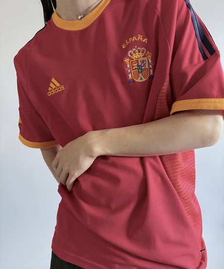 【USED】 adidas 02~03's SPAIN Soccer Shirt/ 250607-041