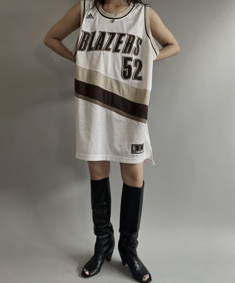 【USED】 adidas BLAZERS Game top / 230624-028