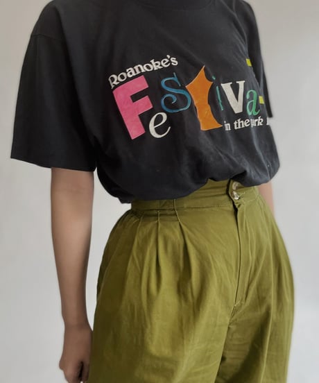 【USED】 '91 Roanoke's Festival Park T-shirt / 220827-027