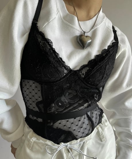 【USED】 Sheer Camisole Top /241207-035