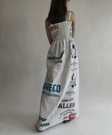 【RE;CIRCLE】 RE Eco-Friendly Bag Camisole One-piece / 220804-030