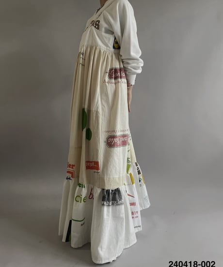 【RE;CIRCLE】RE Eco-Friendly Bag Camisole Long One-piece / 240418