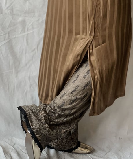 【USED】Poly Long Skirt/210217-050