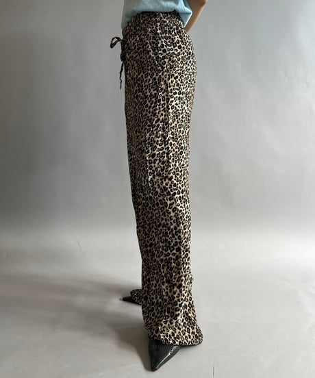 【USED 】Leopard Patterned Pants/ 240824-052