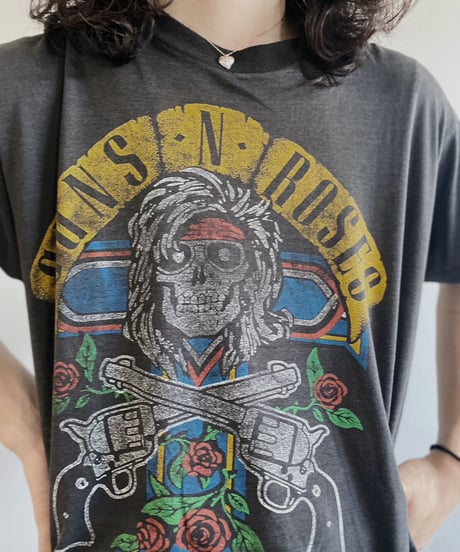 【USED】  Band T-shirt GUNS・N'・ROSES /230703-012