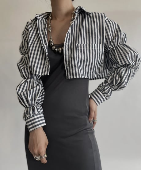 【RE;CIRCLE】 RE Puff Sleeved Shirt / 220630-005