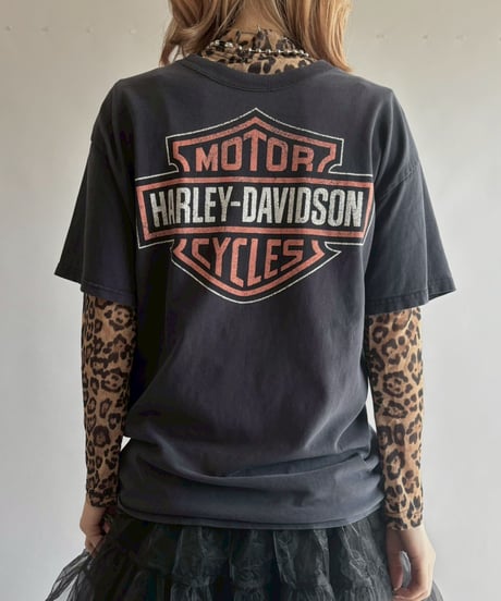 【USED】 09's HARLEY DAVIDSON T-shirt / 251004-016
