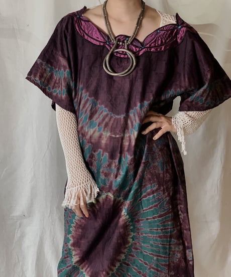【USED】 African Batik One-piece③/210428-005