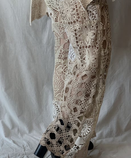 【RE;CIRCLE】 RE Crocket Patchwork Pants①/210521-057