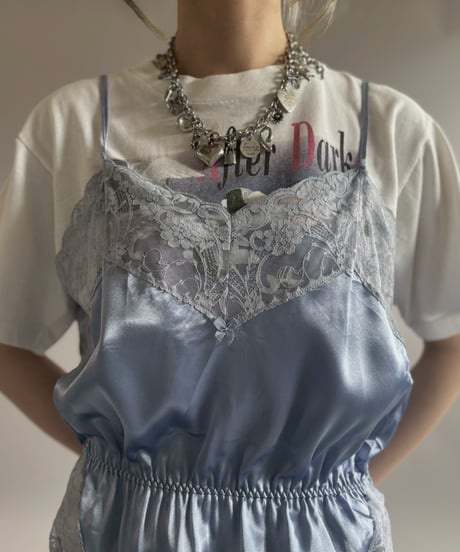 【USED】 Satin Camisole Leotard / 260516-015