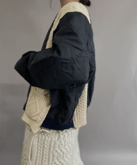 【RE;CIRCLE】 RE MA-1 Alan Docking Jacket / 221208-007