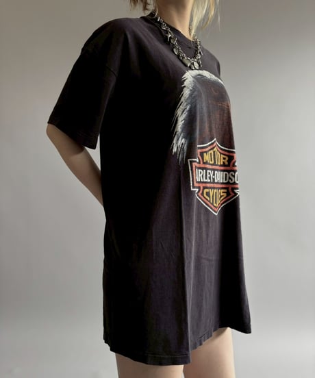 【USED】 Made in USA 87's HARLEY DAVIDSON T-Shirt / 260627-027