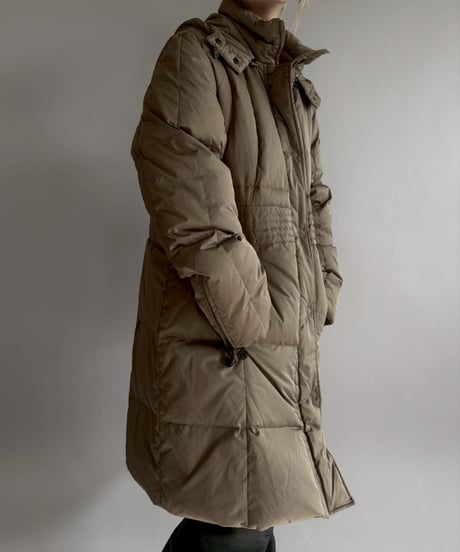 【USED】 Double Zip up Down Coat / 260131-006