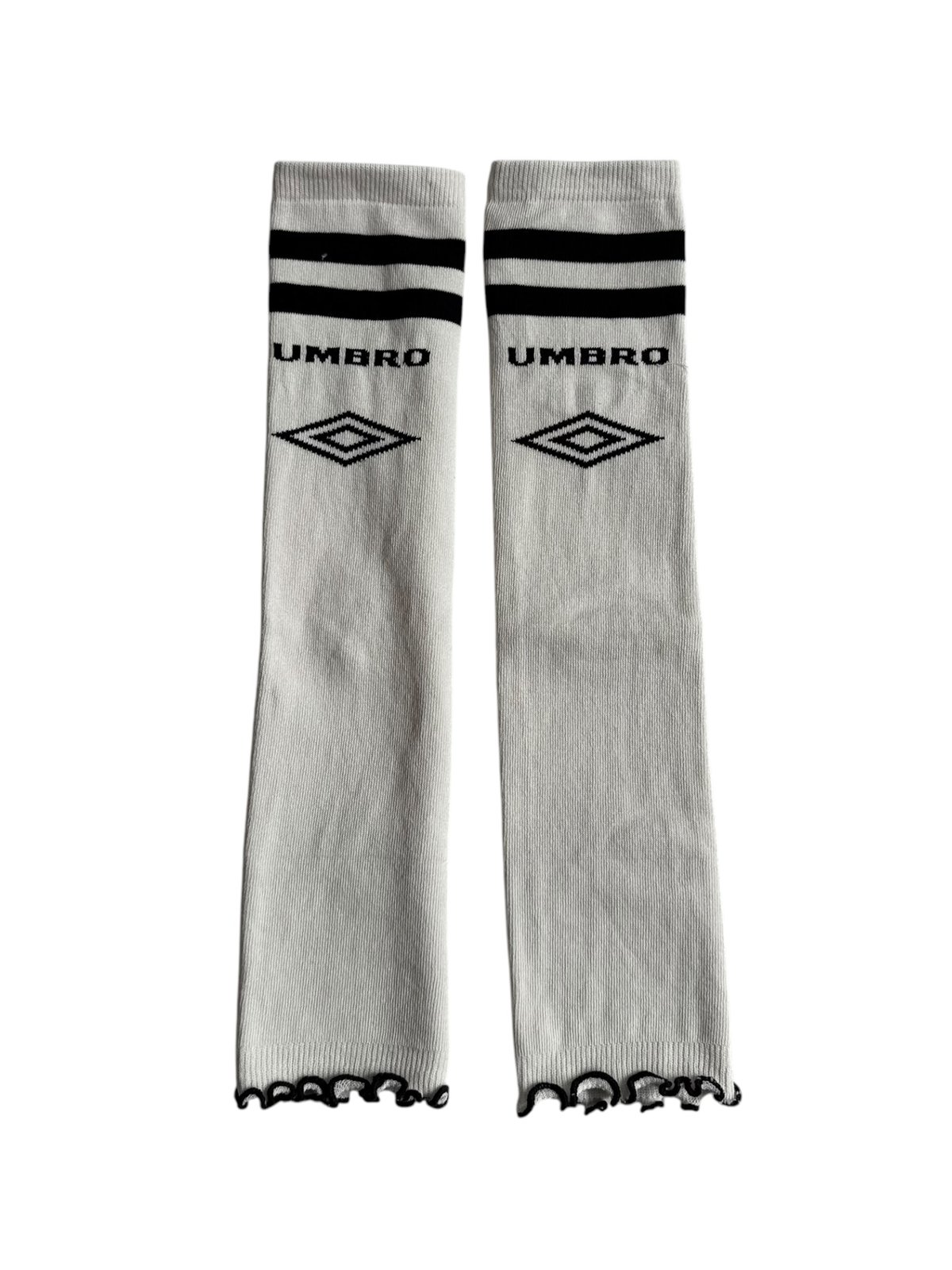NEW】Chinatsu Aoyama × UMBRO Leg Warmer Off Whi