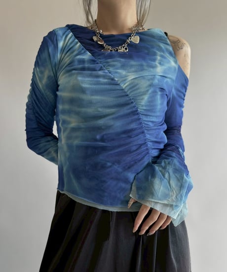 【USED】 WEEKDAY Design Mesh Top / 260314-015