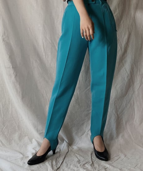 【USED】 Stirrup Trousers Jagger Pants/210421-032