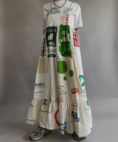 【RE;CIRCLE】RE Eco-Friendly Bag Camisole Long One-piece / 230525-019