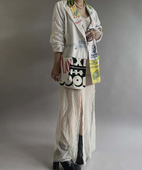 【RE;CIRCLE】RE Eco-Fri0endly Bag Double Jacket / 240613-022