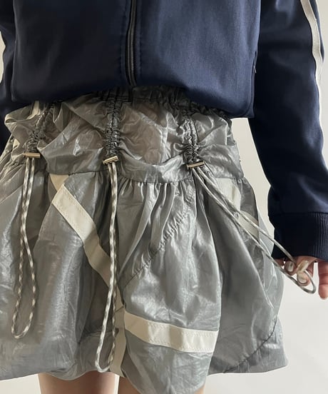 【RE;CIRCLE】 Re French Army Parachute Balloon Skirt Mini / 250306-001