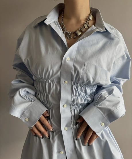 【RE;CIRCLE】 RE Shirring Shirt / 260409-010