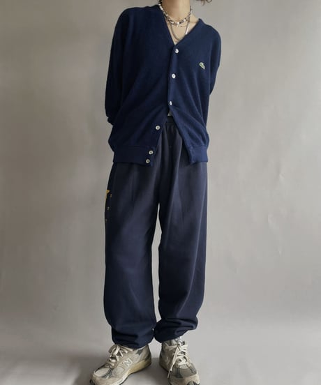 【USED】  IZOD Lacoste Acrylic Knit Cardigan / 240113-010