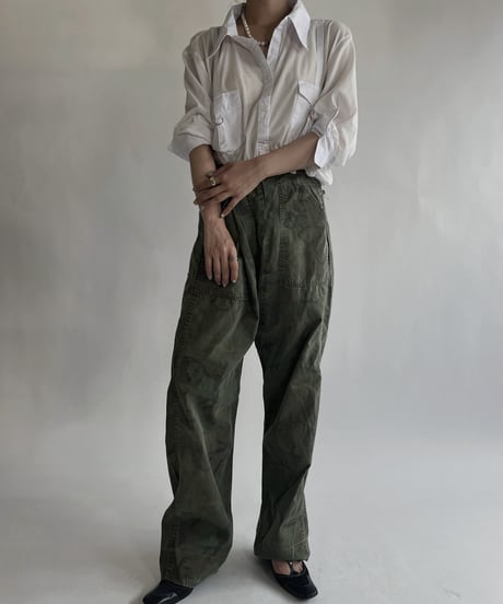 【USED】 See-through Long Sleeved Shirt / 220604-013