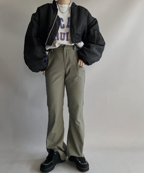 【RE;CIRCLE】 RE MA1×Soccer Muffler Short Jacket / 231109-005