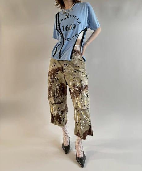 【RE;CIRCLE】 RE Hock Tape T-Shirt  / 250828-004