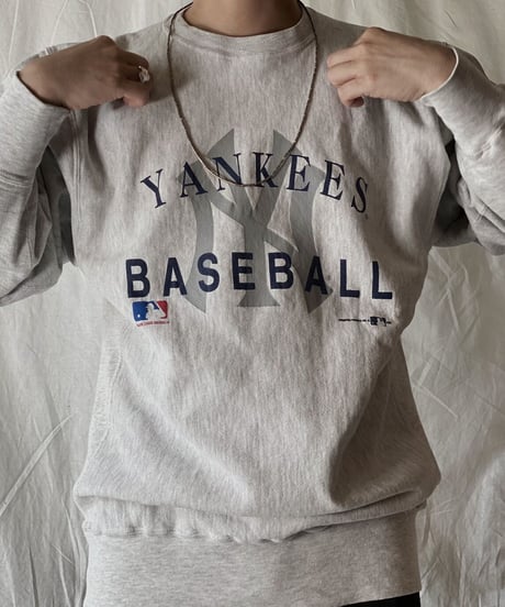 【USED】 90's Mexico Champion Reverse Weave YANKEES/210324-026