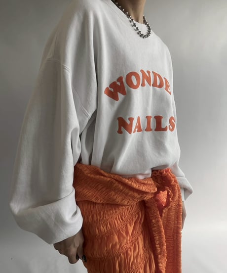 【USED】 90's JERZEES WONDER NAILS Sweat  /251012-009