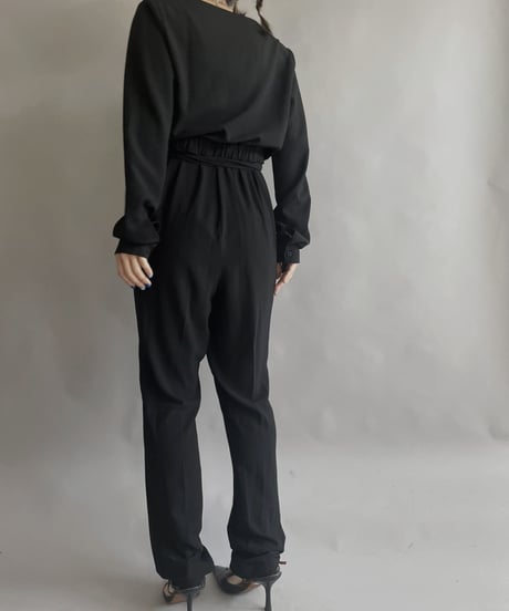 【USED】 Pamela Mccoy Collection Poly Jumpsuit / 230325-020